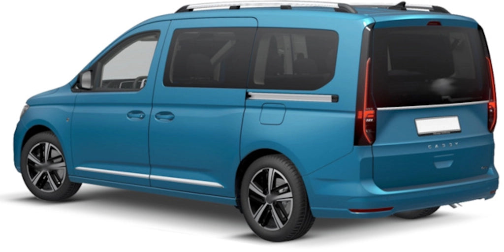 163B-437096 - Tappeto gomma baule VW Caddy 5 posti dal 2021-, FORD Tourneo Connect 5 posti dal 2022-