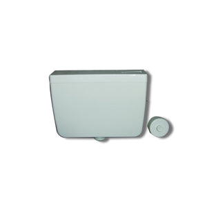 Cassetta di scarico a zaino 7 lt con comando incasso