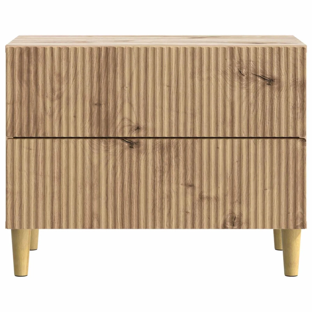 Armadio da Notte Rovere Artigianale 62 x 34,5 x 48 cm