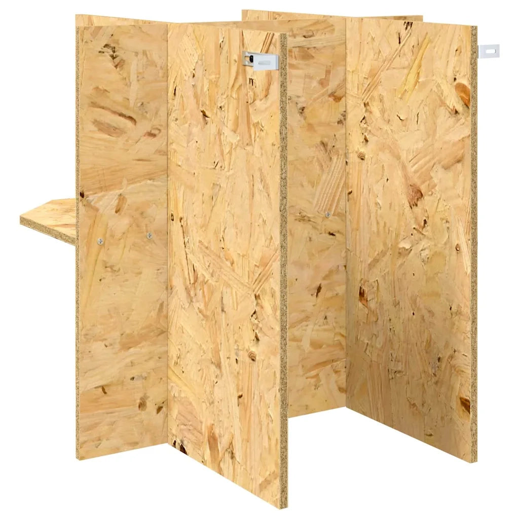 Base per Terrario Marrone 50 x 50 x 50 cm OSB CFW7746734