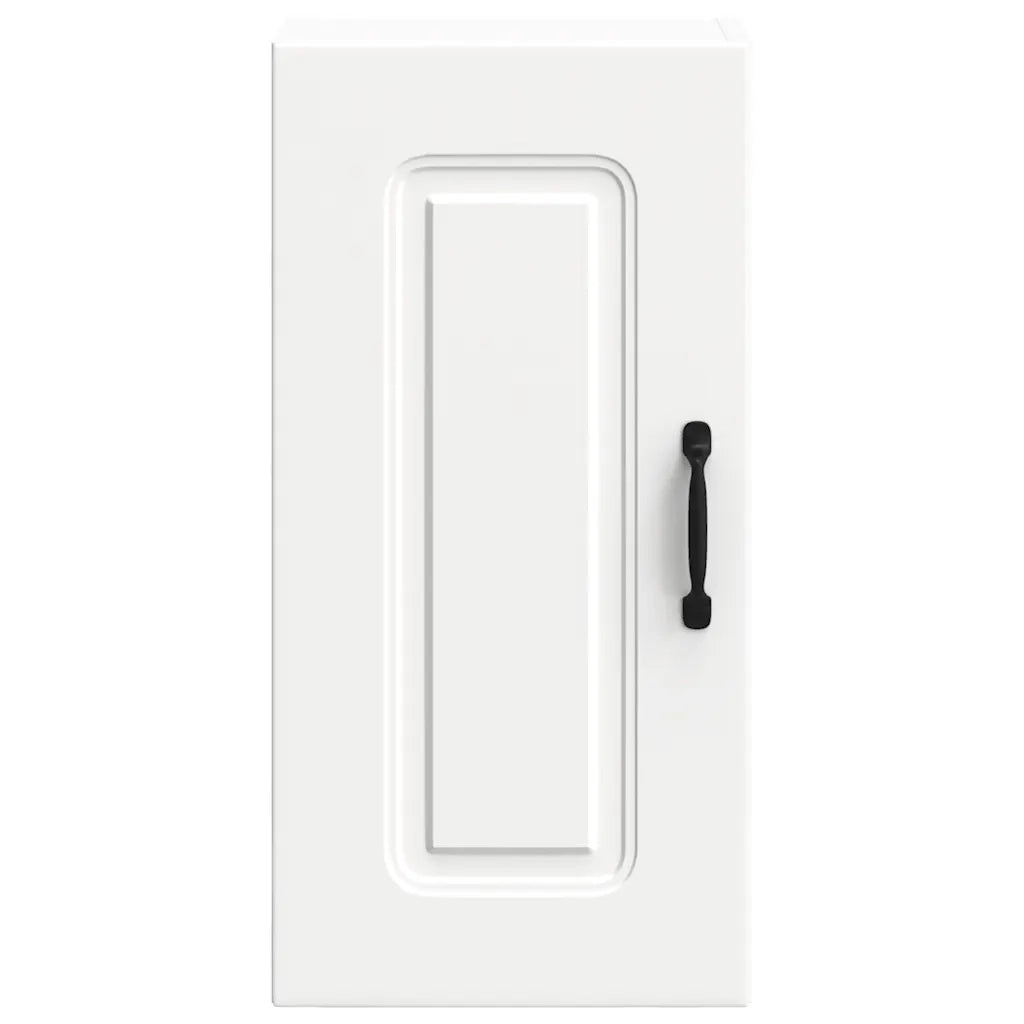 Pensile da cucina Kalmar 30 x 31 x 60 cm ampio spazio contenitivo design elegante in legno composito bianco 02_0049960