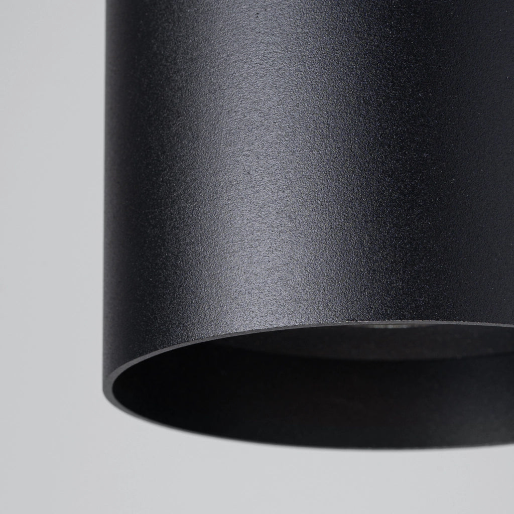 Spot soffitto tondo nero Ø12cm 1xGU10 10W Kiruna Pure Lume