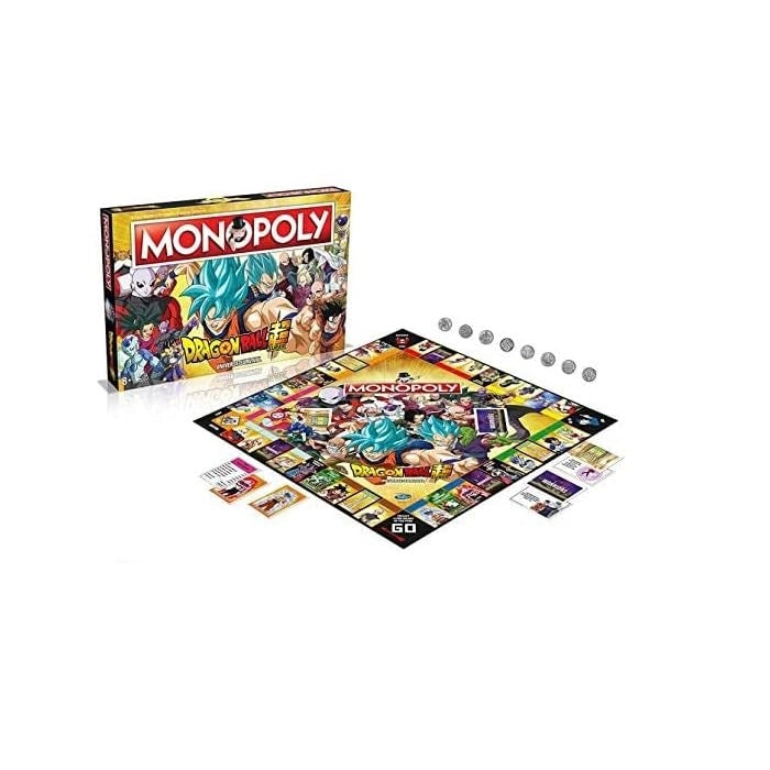 2019 Dragon Ball Z Super Edition Monopoly - Italy