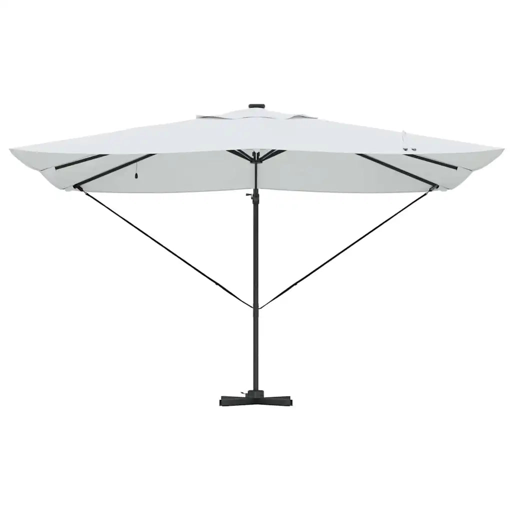 Ombrellone Sabbia 352 x 251 x 265 cm Poliestere e Alluminio 42003327