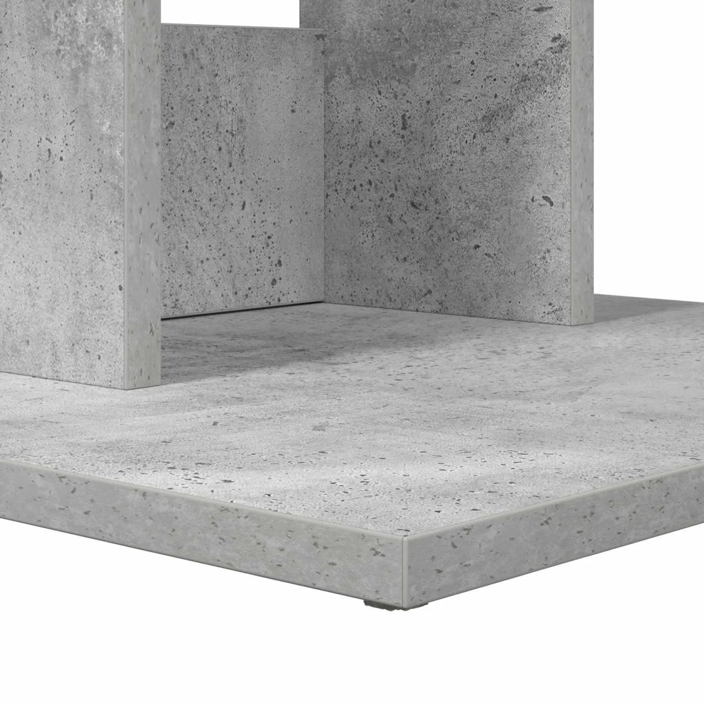 Tavolo laterale Grigio cemento 45 x 40 x 62,5 cm