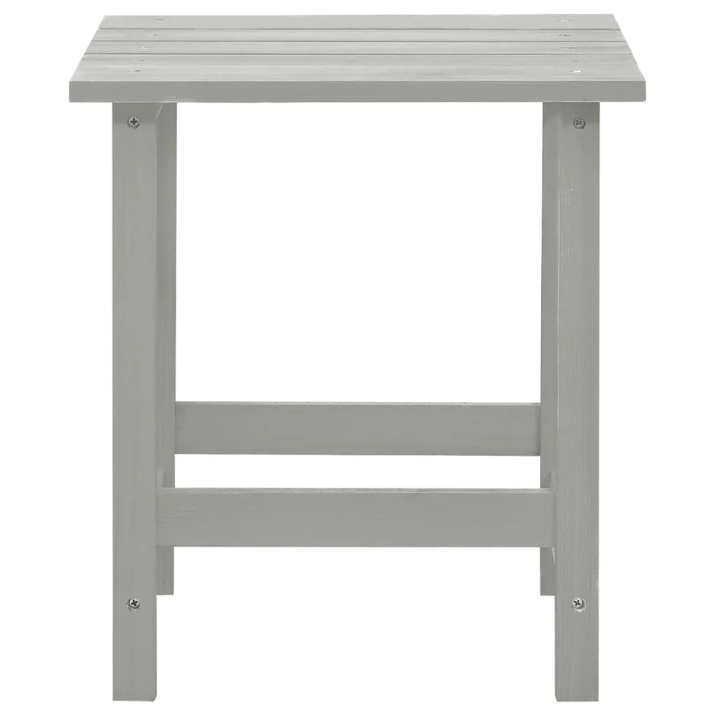 Sedia da giardino con tavolo in legno di abete grigio 02_0013329