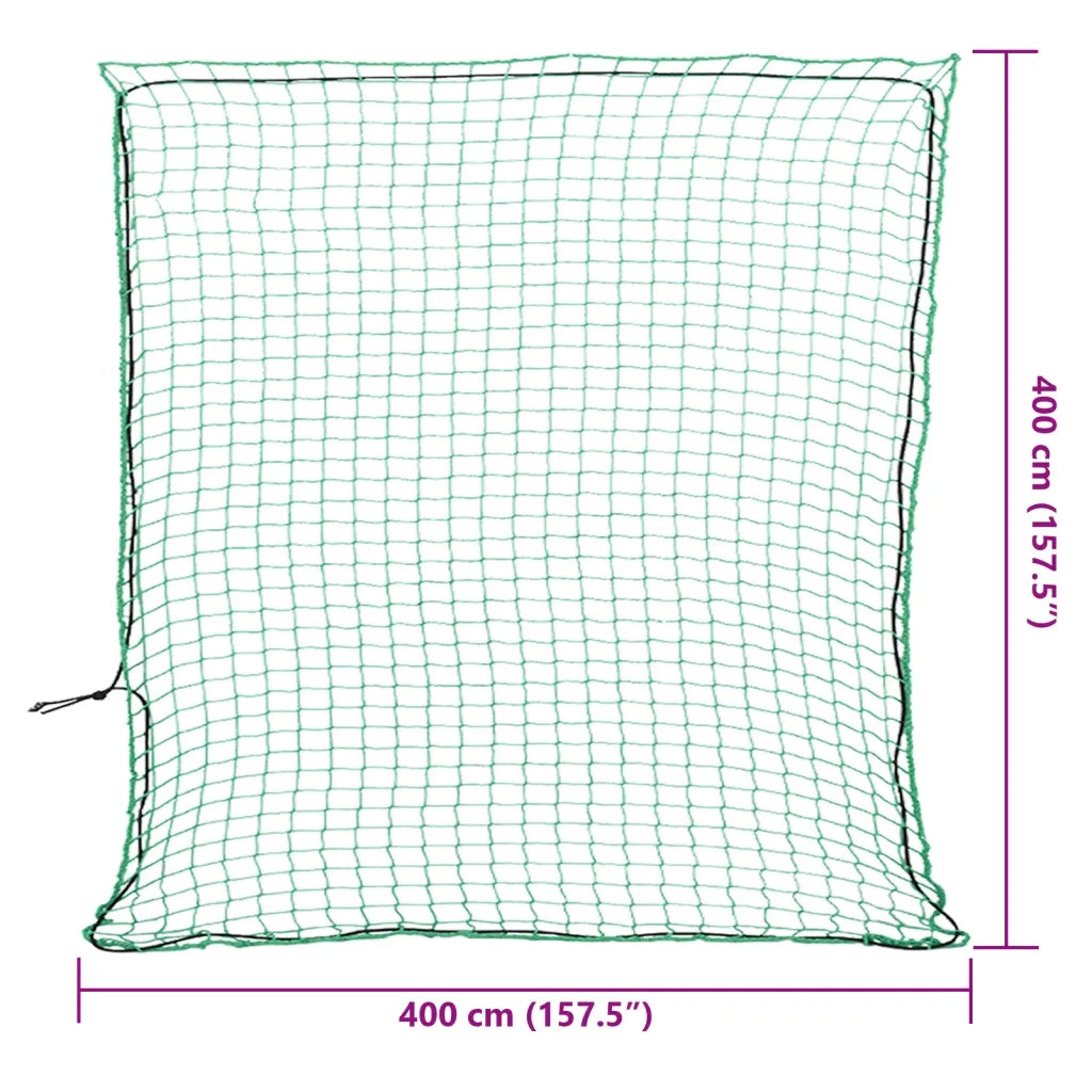 Rete per Rimorchio con Corda Elastica Verde 4x4 m in PP CFW5687309
