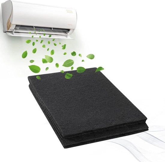 Filtro a Carbonio Universale Filtro Attivo per Rimuovere Odori Filtro in Sponda per Filtro dell'Area di Riciclo - Sostituzione per Luminari dell'Aria e Condizionatori d'Aria