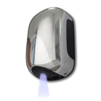 Asciugamano mini jet automatico con fotocellula cromato da 900 watt