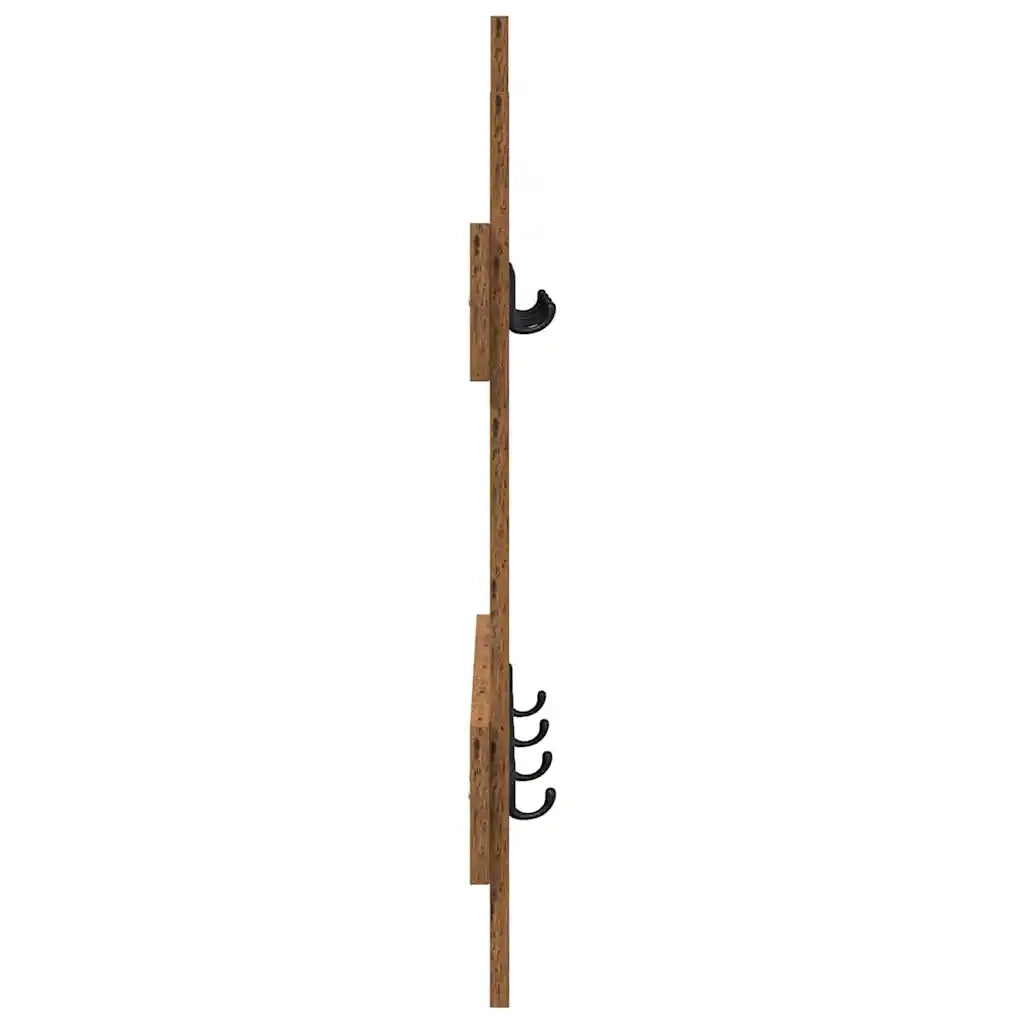 Appendiabiti a muro Legno vecchio 60 x 3 x 82 cm CFW7144877