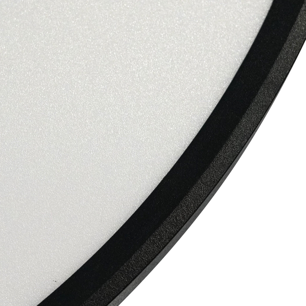 Plafoniera LED Milagro MAQ 50W 60x60 3CCT nera ultra-sottile
