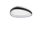 Plafoniera Gemini 1 Luce Led Integrato Nera