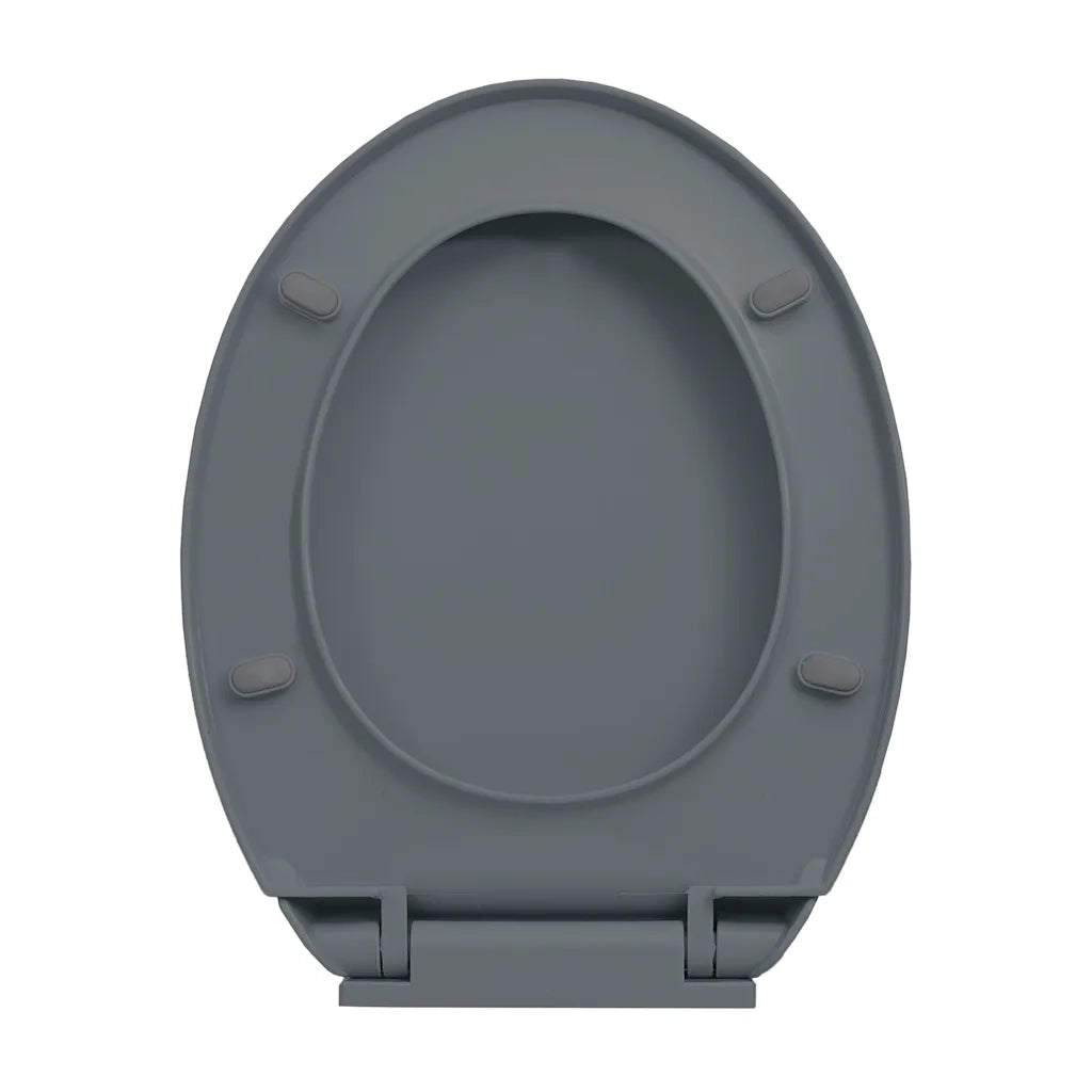 Tavoletta WC a Chiusura Ammortizzata Grigio Ovale CFW9140685