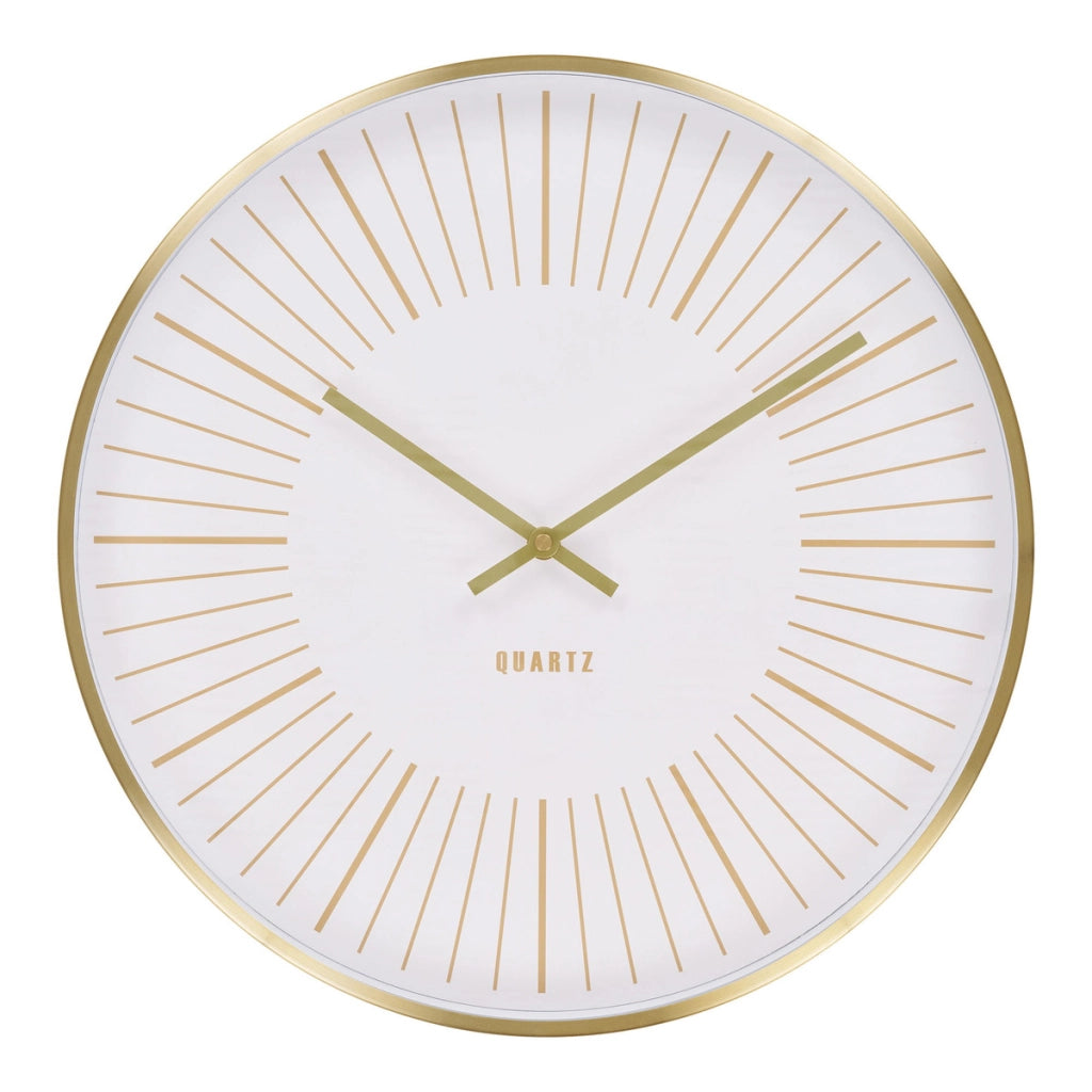 Orologio da Parete Takamaka, Oro, Alluminio, 4x40x40 cm