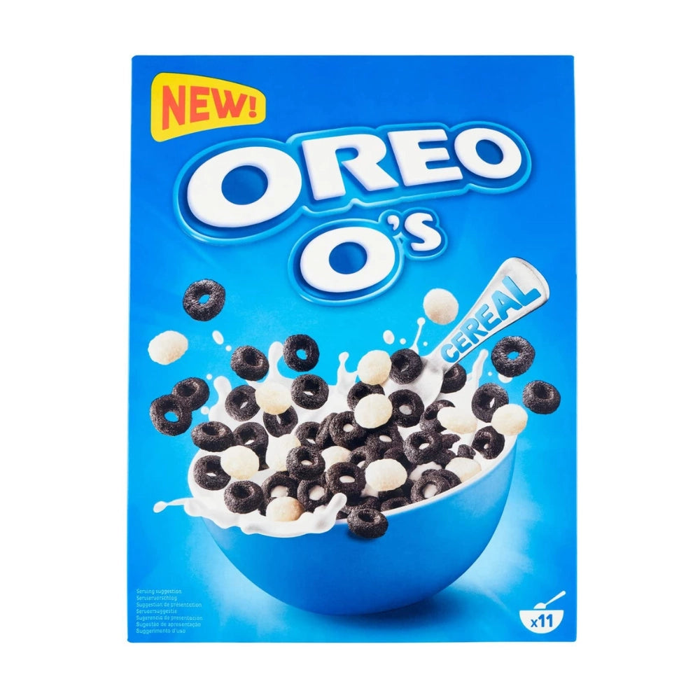 Oreo o's cereali bigusto cacao e vaniglia in confezione da 350 grammi