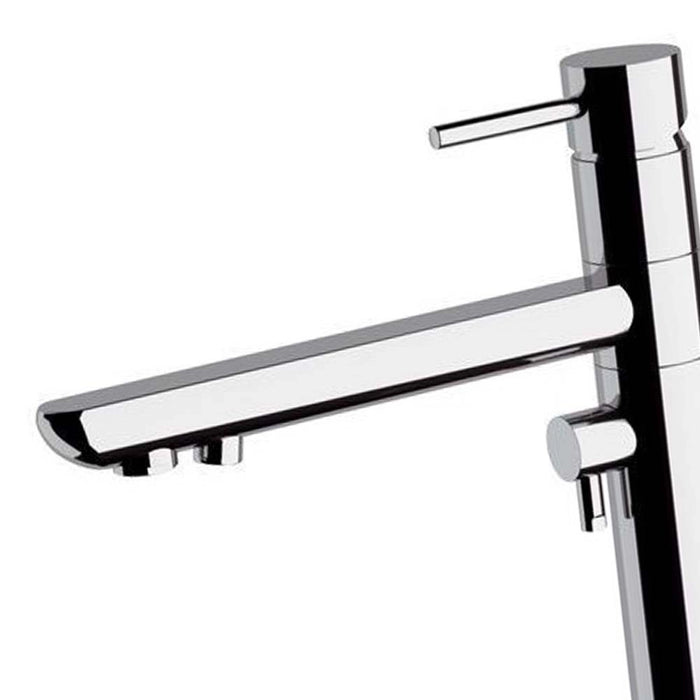 Miscelatore serie suvi lavello minimale a tre vie di ingresso con bocca girevole