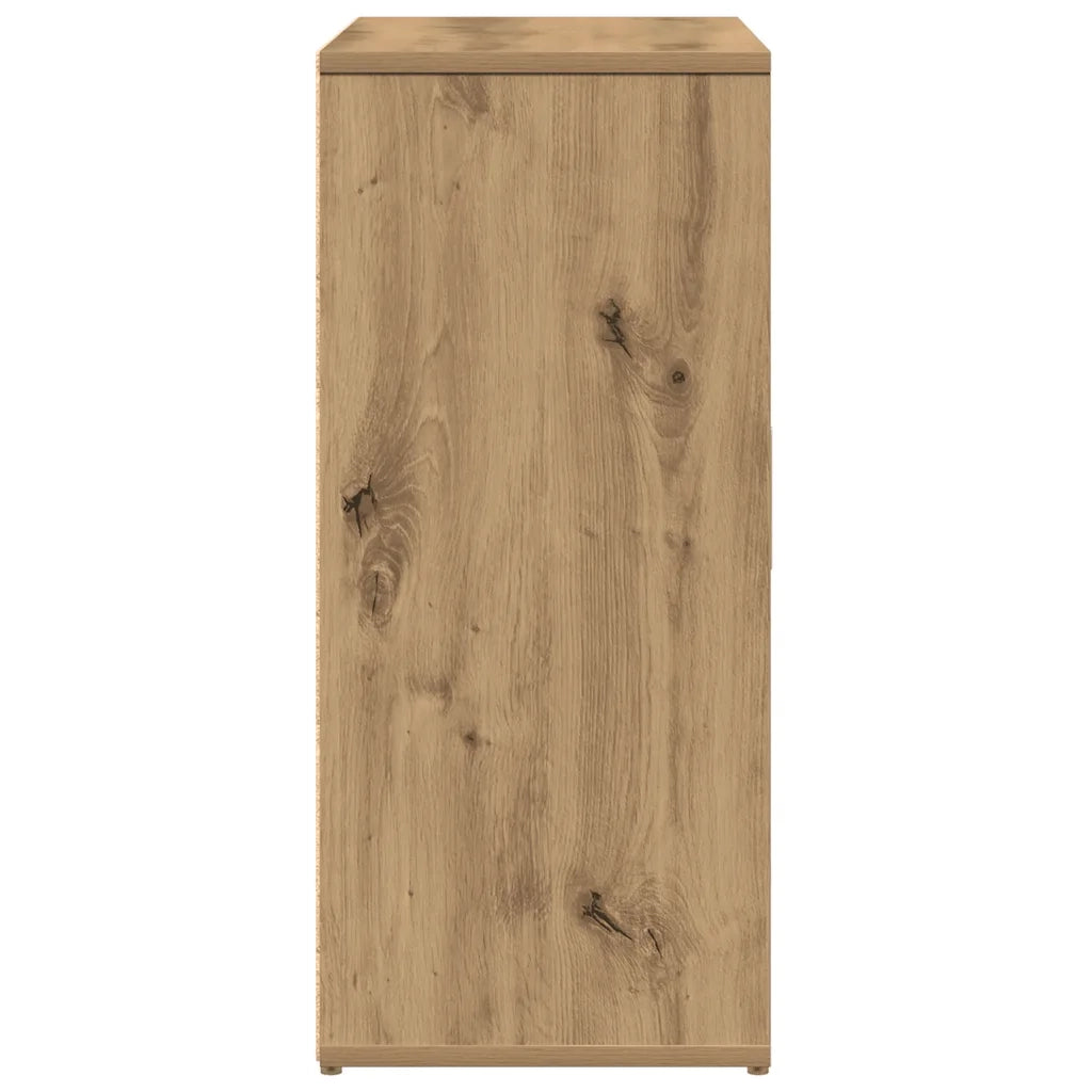 Credenza Rovere Artigianale 60x31x70 cm in Legno Multistrato 869142