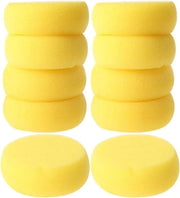 Set di 10 spugne ceramiche assorbenti per acquerello e hobby artistici con spugne a forma rotonda - ideale per bambini