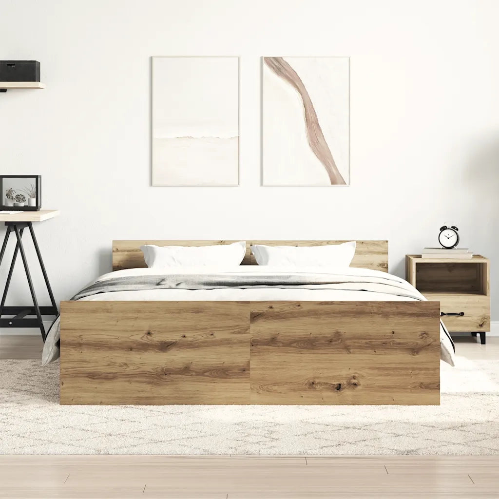 Giroletto senza Materasso Rovere Artigianale 150x200cm 3328746