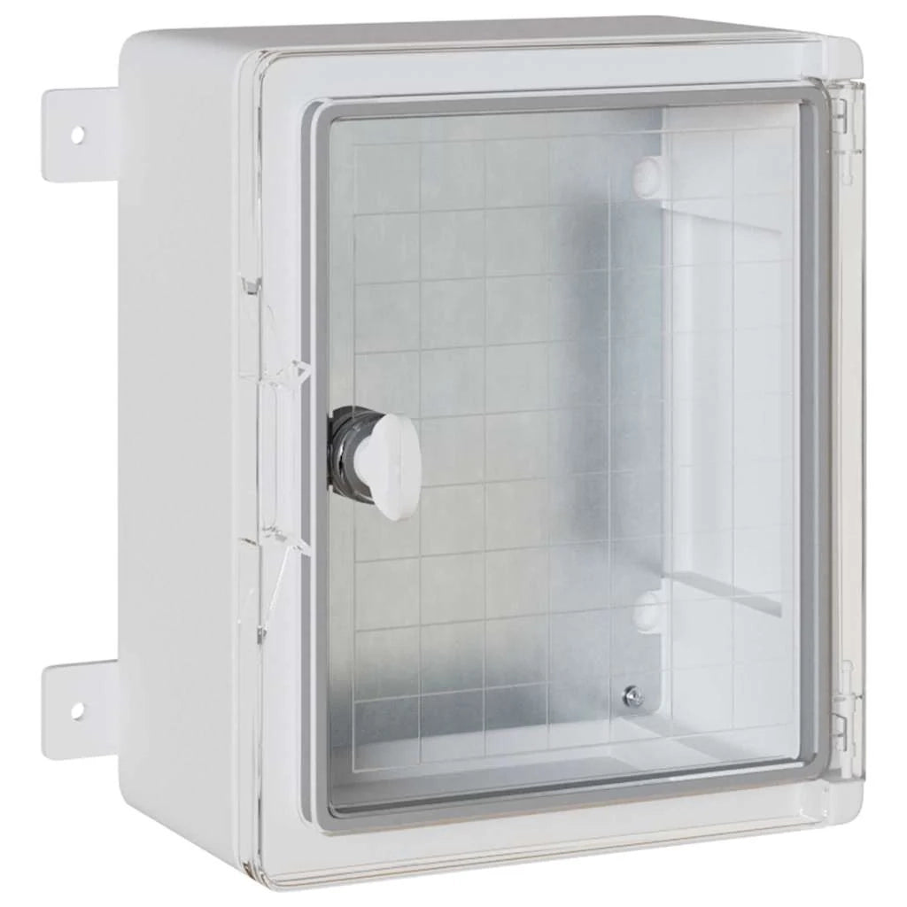 Armadio di controllo moderno 47 x 20 x 60 cm per uso interno ed esterno plastica grigia 02_0058207