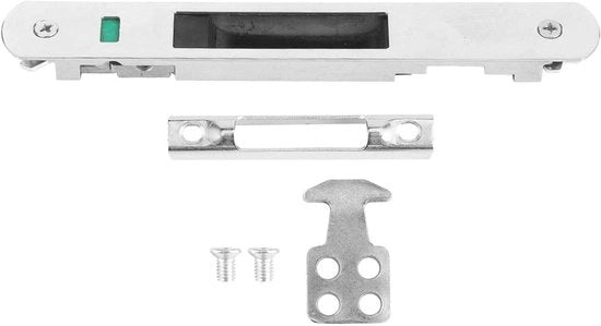 Porta blindata in acciaio inossidabile per vetro facile e porta finestra con chiusura a catena