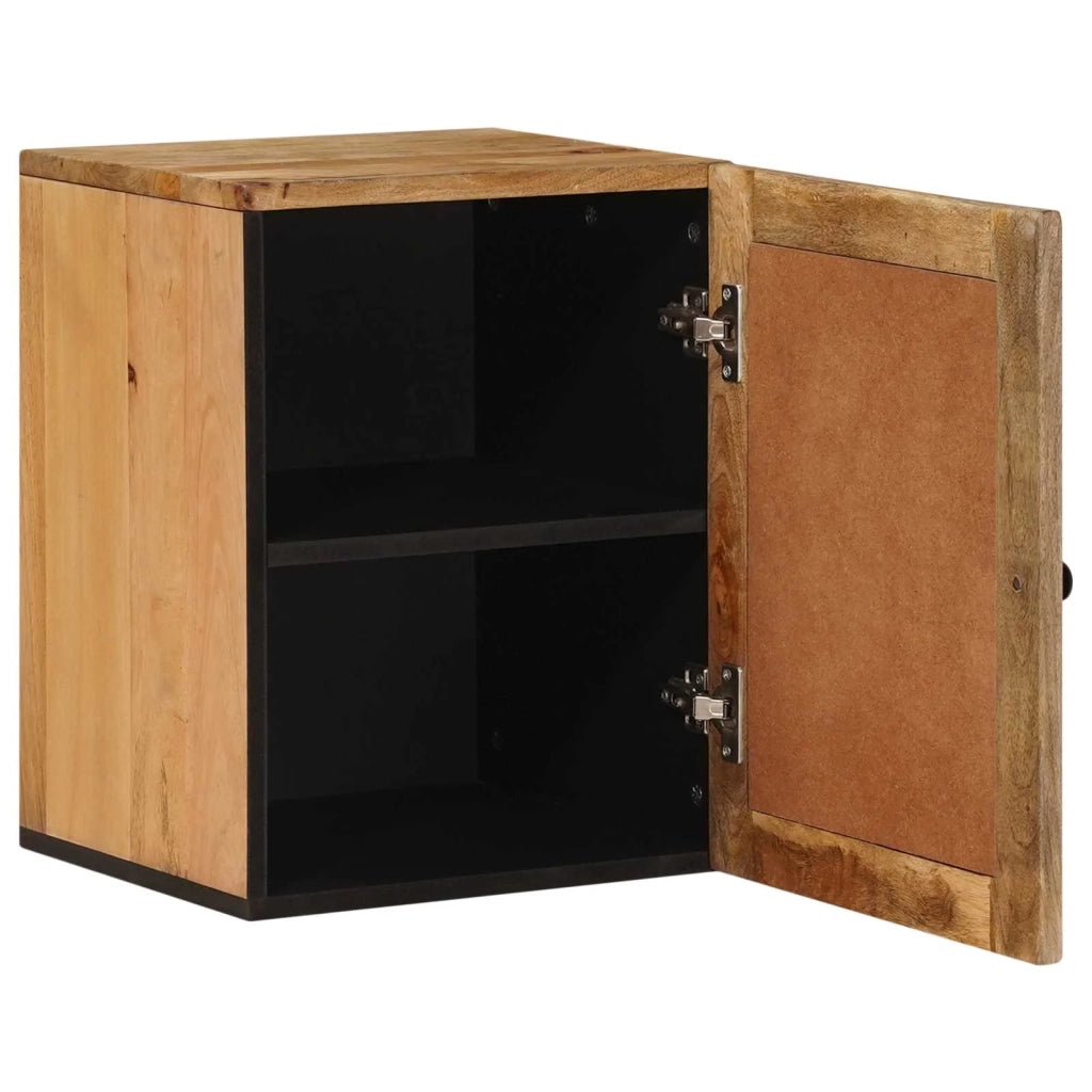 Mobile Appeso da Bagno con porta Naturale 38 x 33 x 48 cm