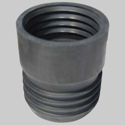 RIDUZIONE IN GOMMA NERA PER RACCORDO TUBI  75 x 80     MADE IN ITALY