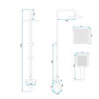 Set Doccia Rea Argus Gold
