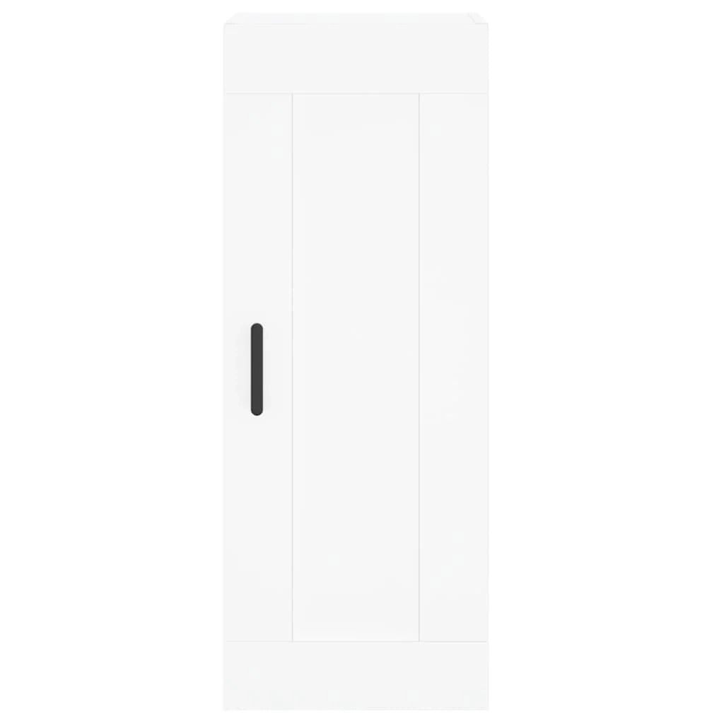 Buffet credenza cassettiera mobiletto mobile contenitore organizer cucina soggiorno salotto alto 34,5 x 34 x 180 cm legno ingegnerizzato bianco 02_0032265
