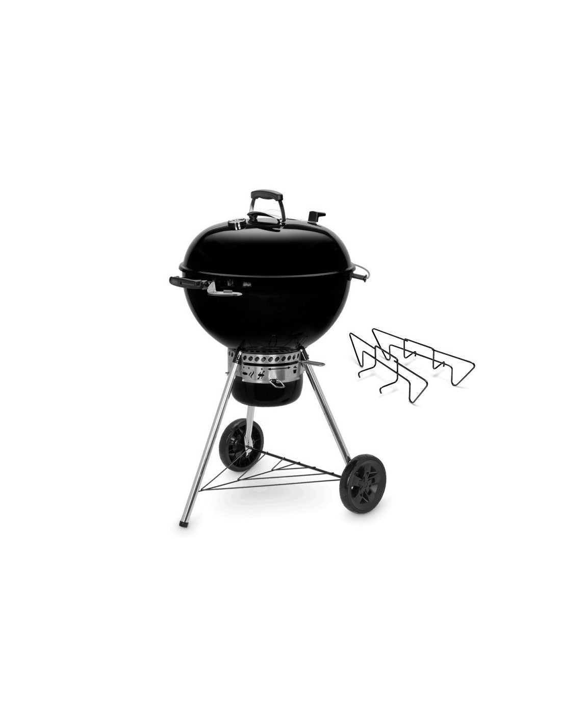 Barbecue a carbone Weber Master-Touch GBS C-5750 57 cm Black 14701004