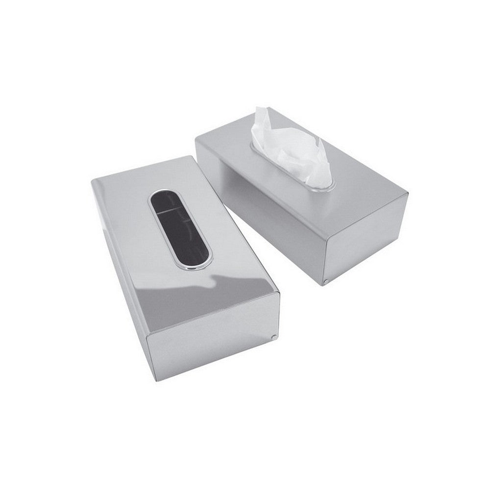 Porta kleenex in acciaio