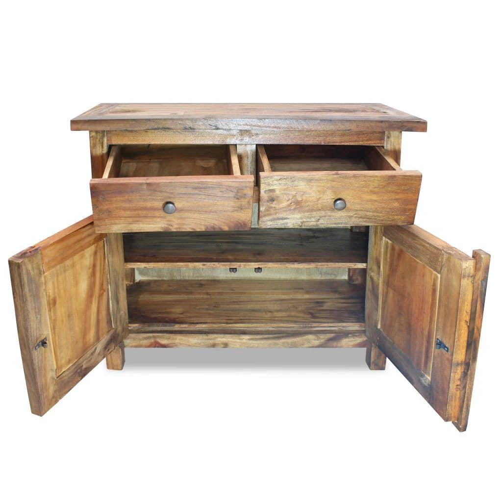 Buffet credenza mobiletto consolle mobile contenitore legno massello di recupero 75 cm 4402019