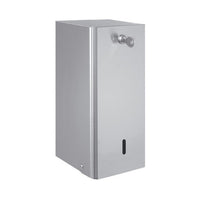 Dispenser carta igienica a fogli, inox lucido