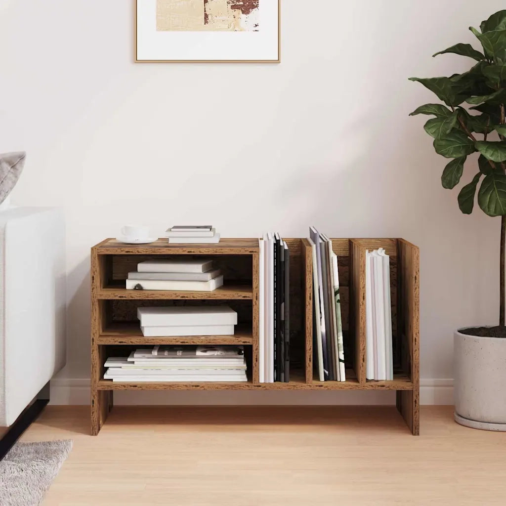 Mobile porta vinili Legno vecchio 78.5 x 35 x 45 cm CFW2327456