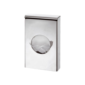 Porta sacchetti igienici in abs cromato