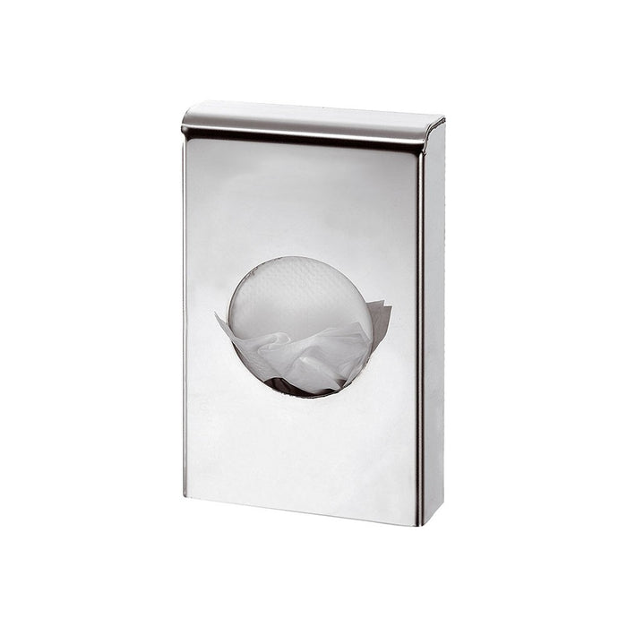 Porta sacchetti igienici in abs cromato