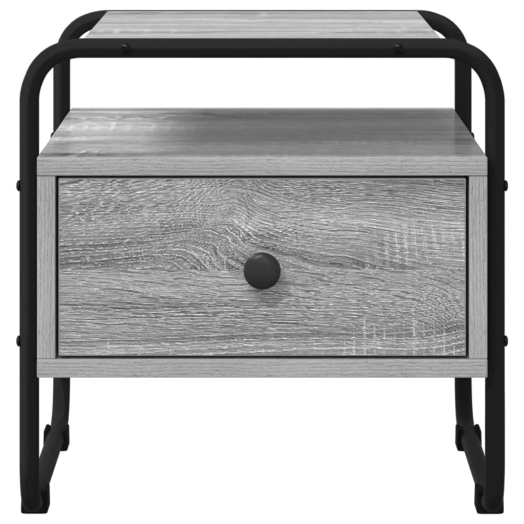 Armadio da Notte Sonoma grigio 40 x 39,5 x 40 cm 8007677