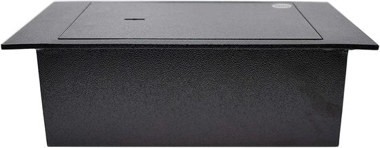 Cassetto a pavimento con Chiave - Compatto e Invisibile - 6 mm Porta Spessa - 4,3 Litri
