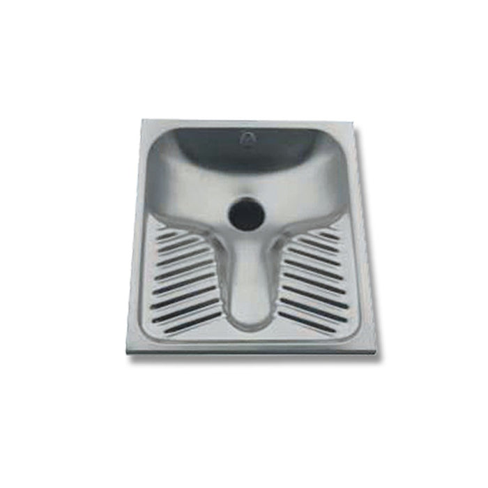 Wc turca da appoggio inox