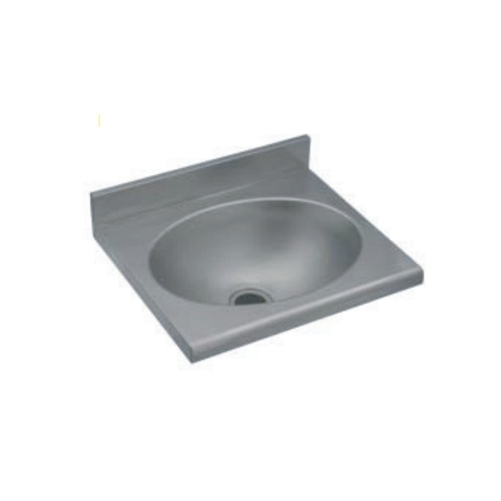Lavabo antivandalo rettangolare inox