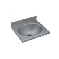 Lavabo antivandalo rettangolare inox