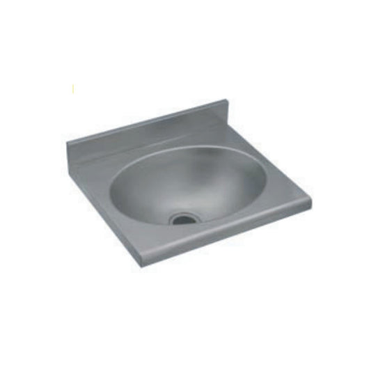 Lavabo antivandalo rettangolare inox