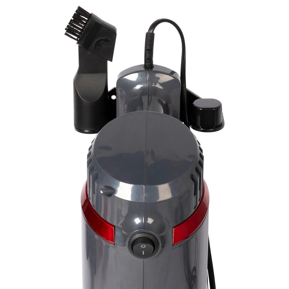 Trade Shop - Scopa Elettrica Tecnologia Ciclonica Con Filtro Hepa 2in1 600 Watt 16kpa Tubo Telescopico -