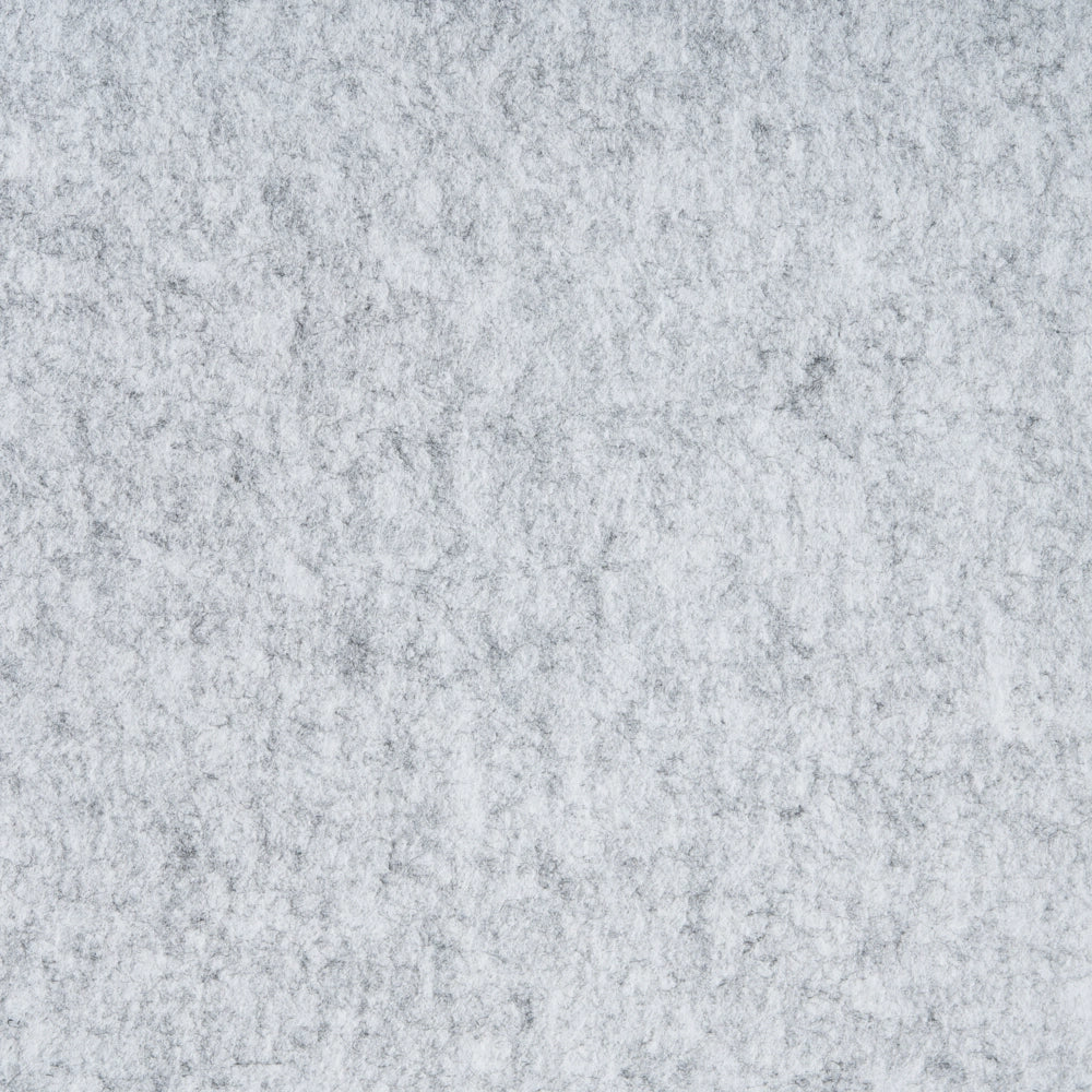 Divisorio angolare per scrivania in PET grigio chiaro con morsetti di fissaggio in acciaio 120 x 60 x 50 cm Schermo acustico Modulare per ufficio domestico