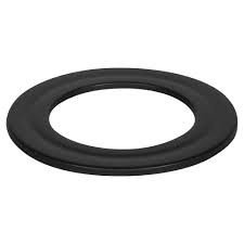 Rosone coprimuro inox nero d.080 psn 35