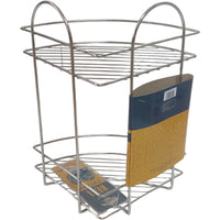 MENSOLA DOCCIA ANGOLARE CROMY 2 RIPIANI 36X23X23