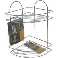 MENSOLA DOCCIA ANGOLARE CROMY 2 RIPIANI 36X23X23