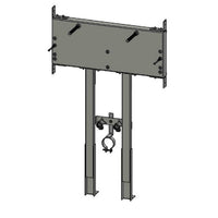 Supporto lavabo con raccordi per per pareti in cartongesso