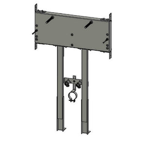 Supporto lavabo con raccordi per per pareti in cartongesso