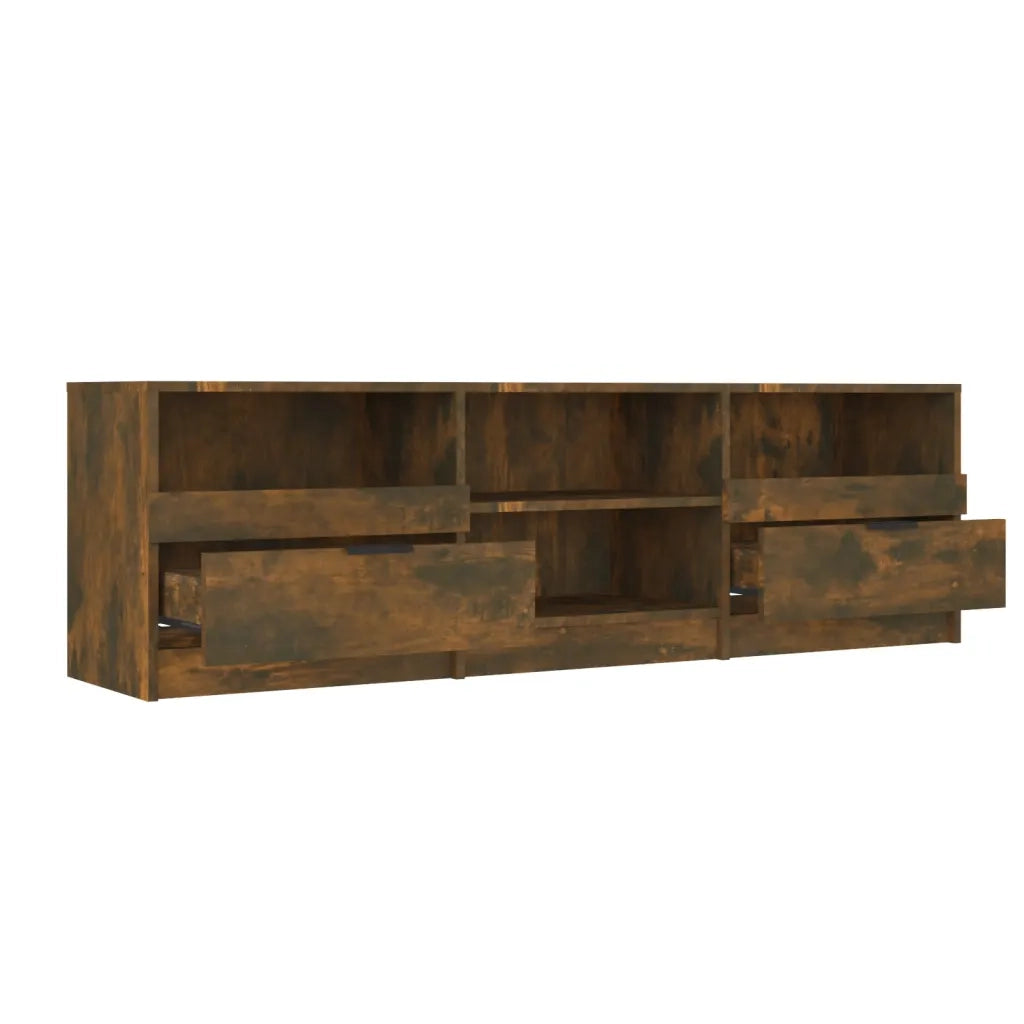 Mobile TV-Credenza per TV-Console TV Rovere Fumo 150x33,5x45 cm in Legno Ingegnerizzato